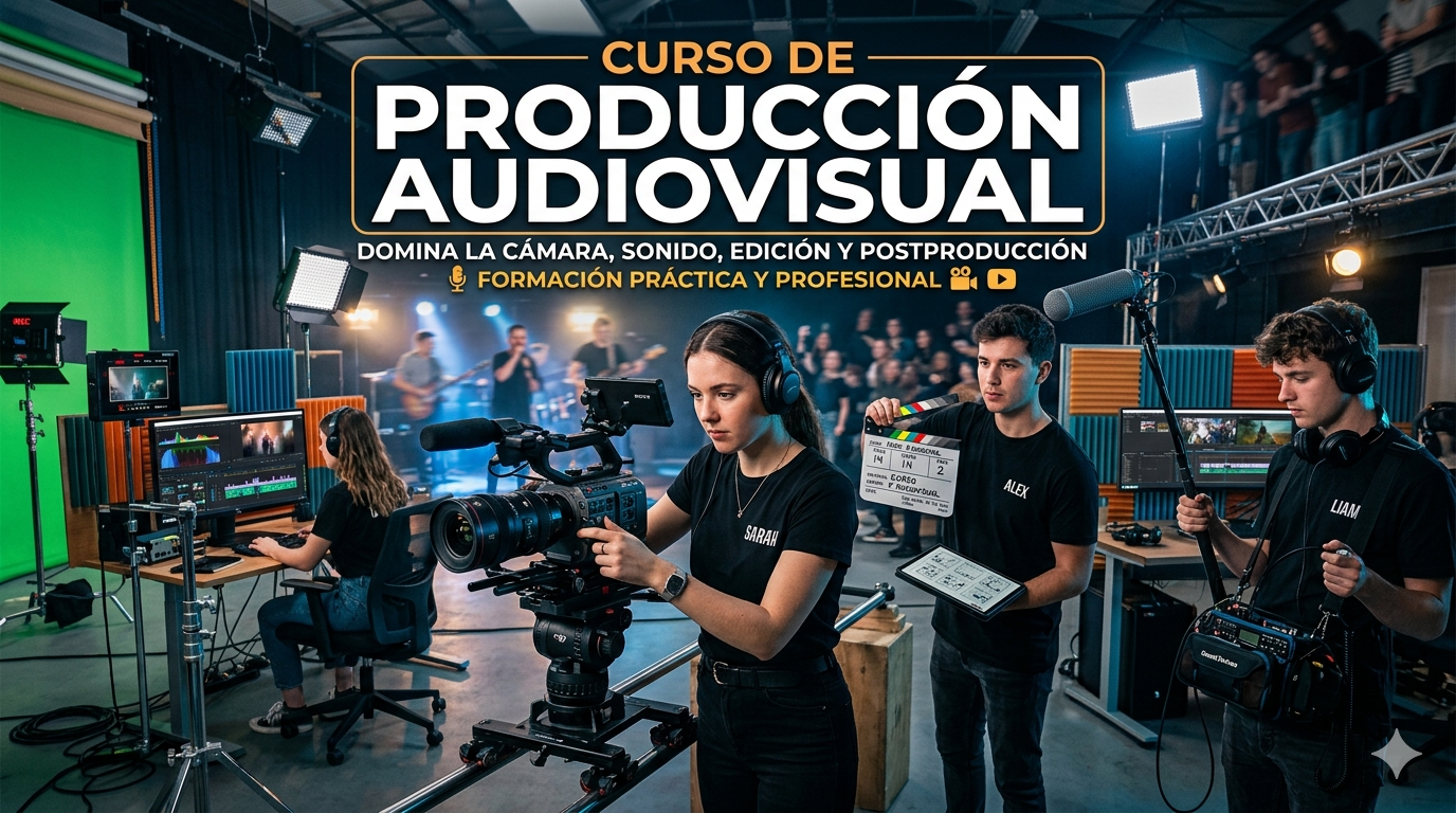 Producción Audiovisual – De la idea a la pantalla
